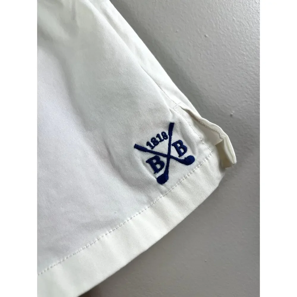 Vintage Women's White Brooks Brothers Tennis Skort 12